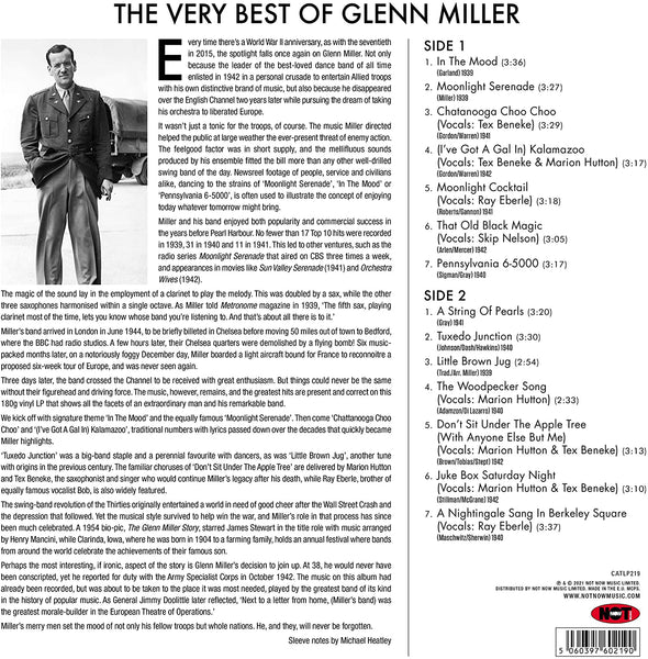 Glenn Miller The Very Best of 180 GRAM VINYL LP