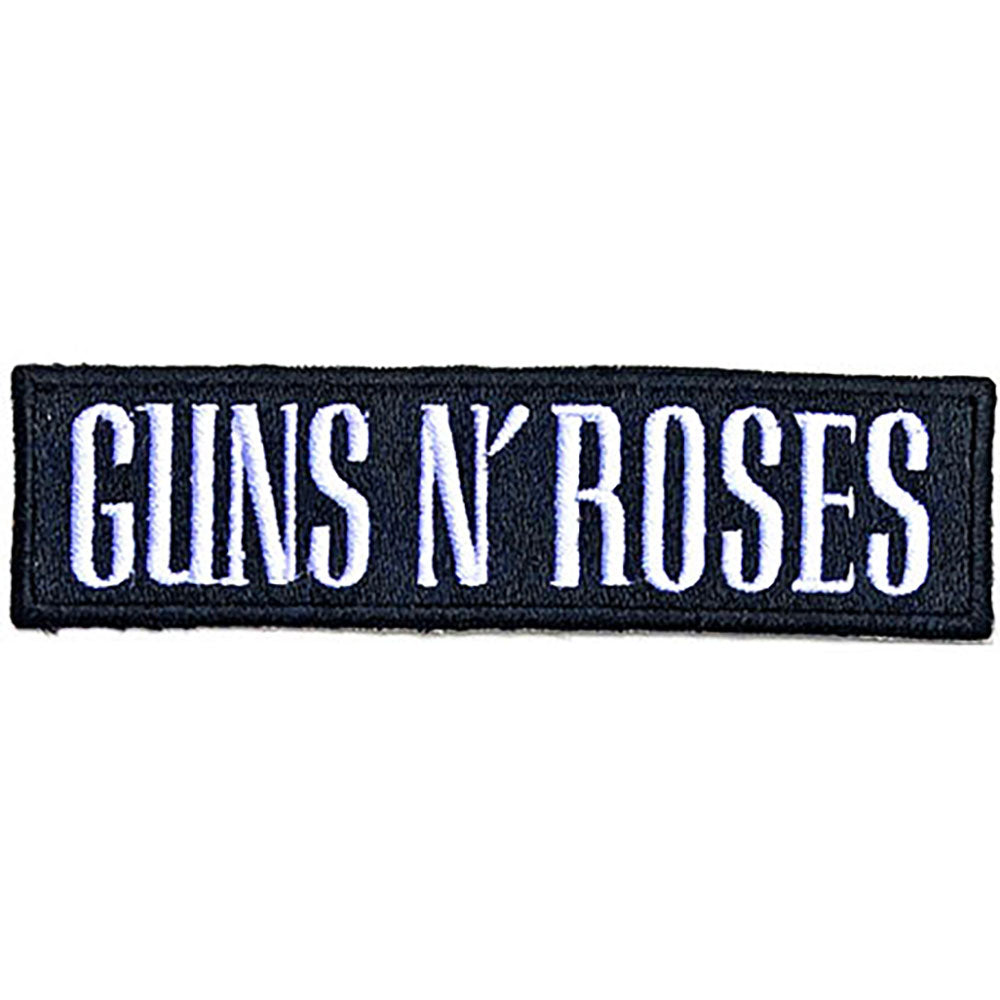 GUNS N' ROSES PATCH: TEXT LOGO