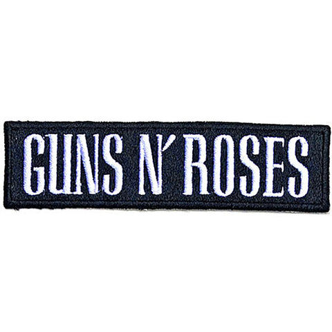 GUNS N' ROSES PATCH: TEXT LOGO GNRPAT06