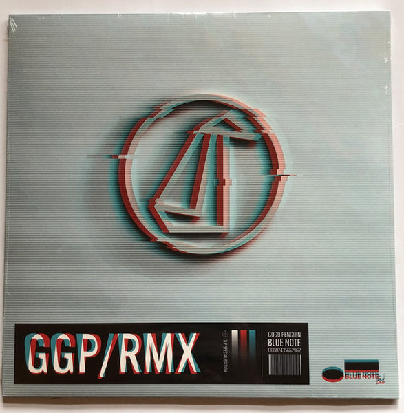 GoGo Penguin ‎– GGP/RMX - 2 x BLUE & RED COLOURED VINYL LP SET