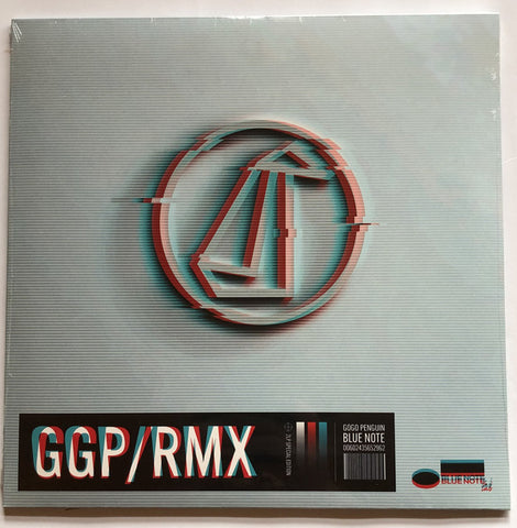 GoGo Penguin ‎– GGP/RMX - 2 x BLUE & RED COLOURED VINYL LP SET