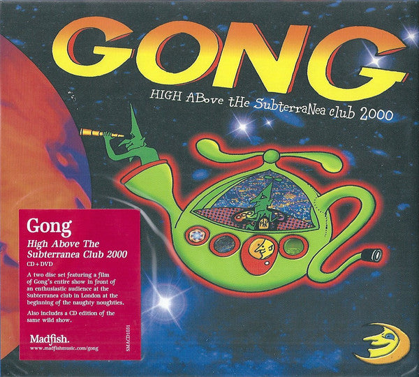 Gong ‎– High Above The Subterania Club 2000 CD & DVD SET