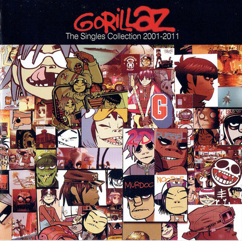 Gorillaz ‎– The Singles Collection 2001-2011 - CD