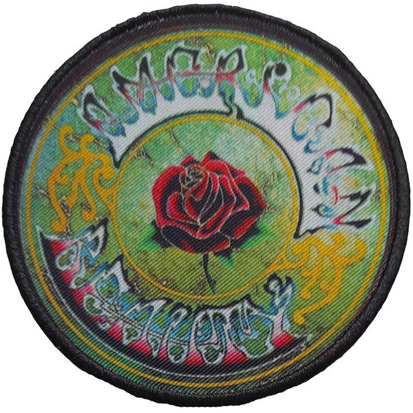 Grateful Dead Patch: American Beauty Circle GRATEPAT03