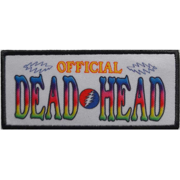 Grateful Dead Patch: Official Dead Head GRATEPAT06