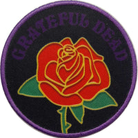 GRATEFUL DEAD PATCH: ROSE GRATEPAT07