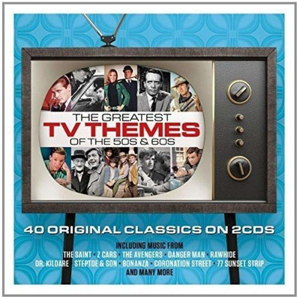 the greatest tv themes of the 50s & 60s Various 2 x CD SET (NOT NOW)