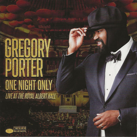 Gregory Porter One Night Only (Live At The Royal Albert Hall) CD & DVD SET (MULTIPLE)