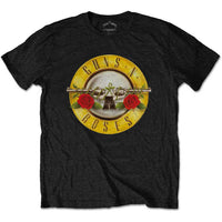 GUNS N' ROSES T-SHIRT: CLASSIC LOGO XXL BLACK GNRTS04MB (PROMOTION)