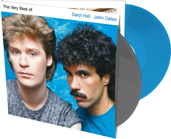 Daryl Hall John Oates - The Very Best Of - 2 x BLUE & GREY COLOURED VINYL LP SET