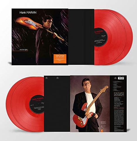 Hank Marvin ‎– Into The Light - 2 x RED COLOURED VINYL 180 GRAM LP SET