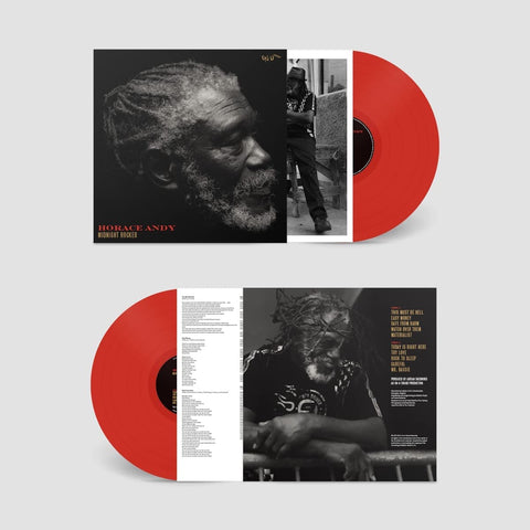 Horace Andy ‎– Midnight Rocker RED COLOURED VINYL LP - EXCLUSIVE