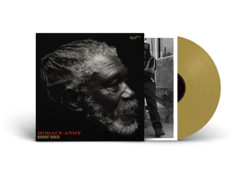 Horace Andy – Midnight Rocker - GOLD COLOURED VINYL LP - INDIE EXCLUSIVE
