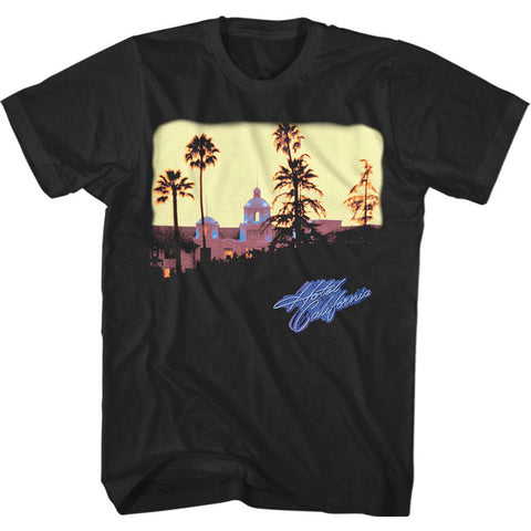 THE EAGLES T-SHIRT: HOTEL CALIFORNIA SMALL EAGTS01MB01