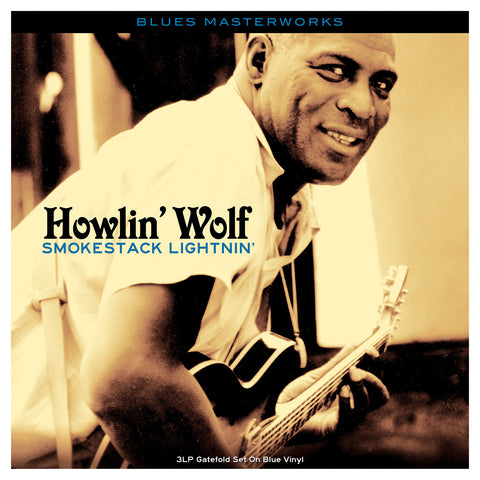 Howlin' Wolf ‎– Smokestack Lightnin' 3 x BLUE COLOURED VINYL LP SET