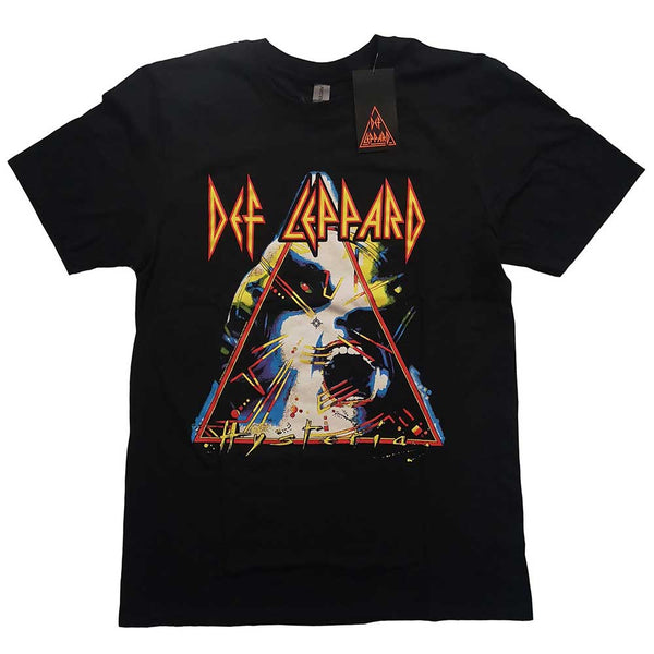 DEF LEPPARD T-SHIRT: HYSTERIA LARGE DEFLTS17MB