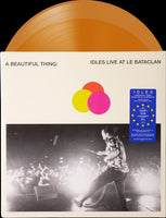 Idles ‎A Beautiful Thing: Idles Live At Le Bataclan 2 x NEON ORANGE COLOURED VINYL LP SET