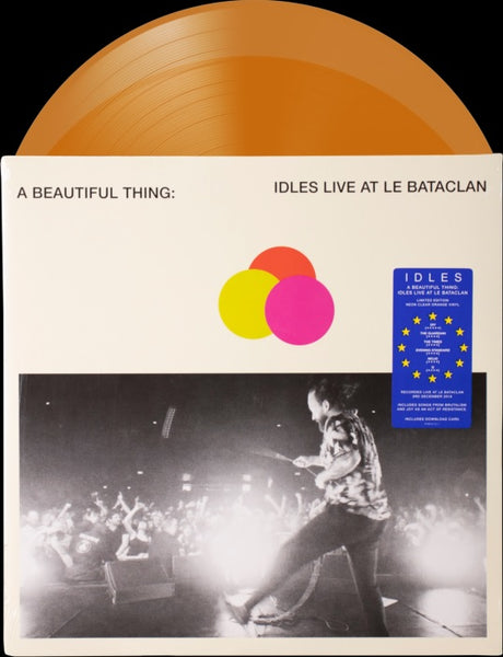 Idles ‎A Beautiful Thing: Idles Live At Le Bataclan 2 x NEON ORANGE COLOURED VINYL LP SET