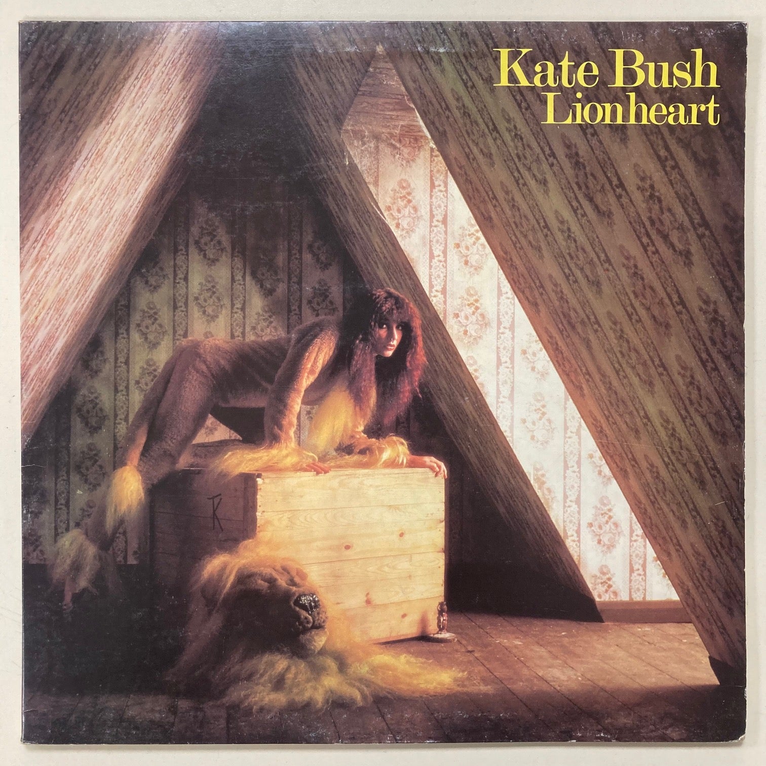 Kate Bush Lionheart ORIGINAL VINYL LP WITH RARE MISPRINTED SLEEVE