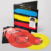 THE POLICE - EVERY BREATH YOU TAKE - 2 x RED & YELLOW COLOURED VINYL 7" SET (RSD23)