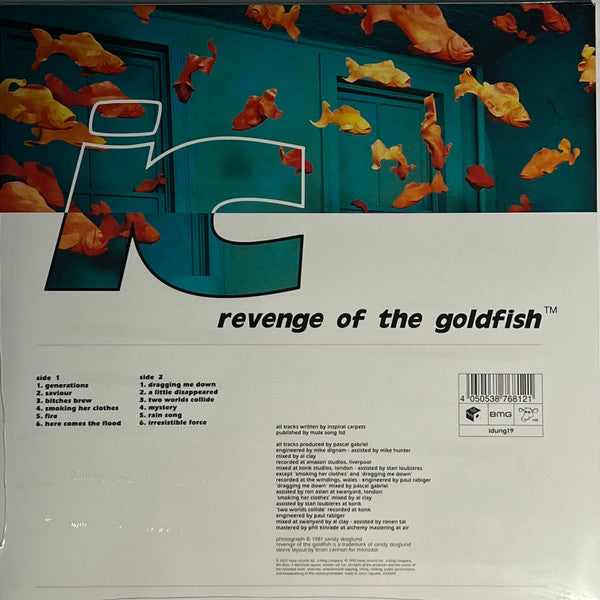 Inspiral Carpets – Revenge Of The Goldfish ORANGE COLOURED VINYL LP