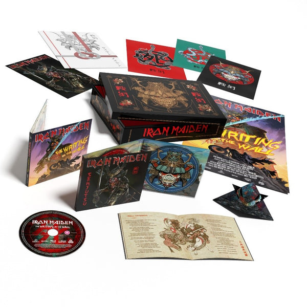 Iron Maiden Senjutsu BOX SET CD, BLU RAY