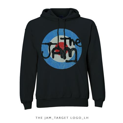 THE JAM UNISEX PULLOVER HOODIE: TARGET LOGO SMALL JAHD01MB01