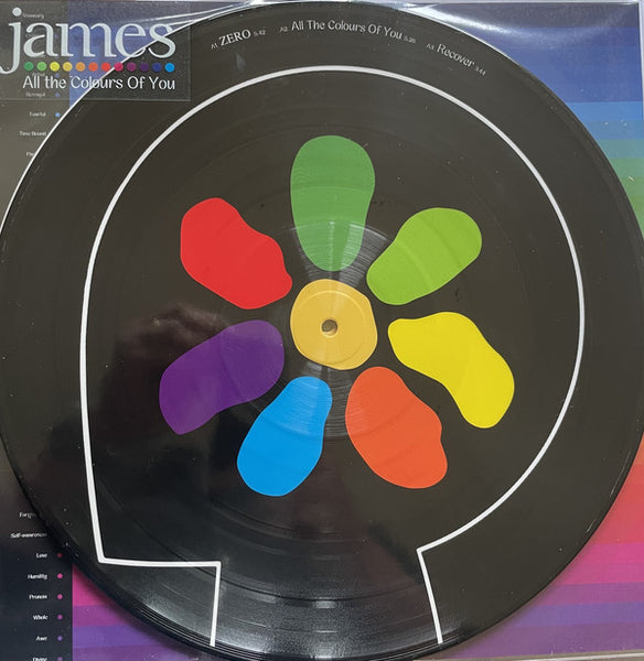 James ‎– All The Colours Of You 2 x PICTURE DISC VINYL LP SET