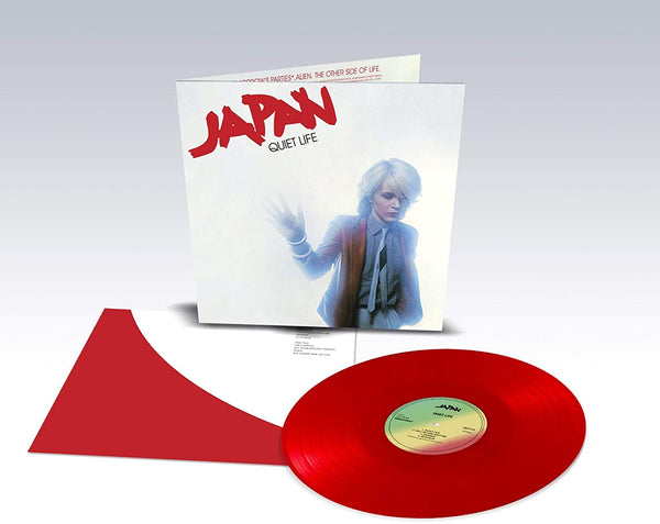 Japan ‎– Quiet Life - RED COLOURED VINYL LP