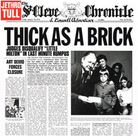 Jethro Tull ‎– Thick As A Brick - 180 GRAM VINYL LP (2012 STEVEN WILSON REMIX)