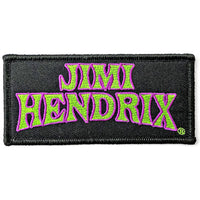 JIMI HENDRIX PATCH: ARCHED LOGO JHXPAT02