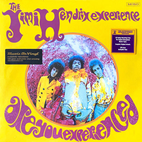 The Jimi Hendrix Experience – Are You Experienced 180 GRAM VINYL LP - MONO EDITION