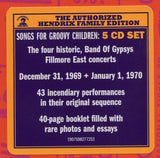 Jimi Hendrix ‎– Songs For Groovy Children (The Fillmore East Concerts) 5 x CD BOX SET