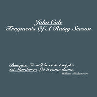 John Cale – Fragments Of A Rainy Season - 2 x 180 GRAM VINYL LP SET (used)