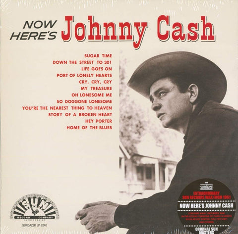 Johnny Cash ‎Now Here's Johnny Cash LP