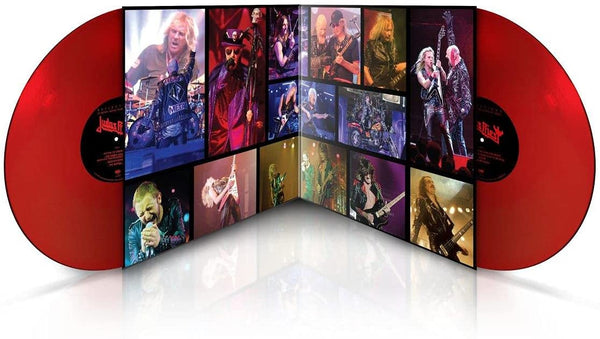 Judas Priest - 50 Heavy Metal Years of Music - 2 x RED COLOURED VINYL 180 GRAM LP SET