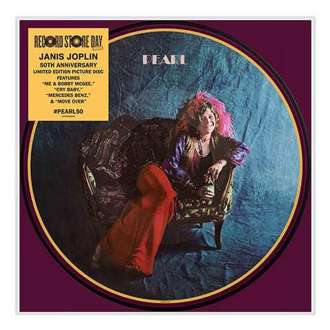 Janis Joplin Pearl PICTURE DISC VINYL LP