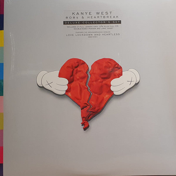 Kanye West ‎– 808s & Heartbreak - 2 x VINYL LP SET + CD + POSTER + LYRIC SHEET