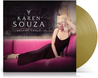 Karen Souza – Velvet Vault - GOLD COLOURED VINYL LP - NEW