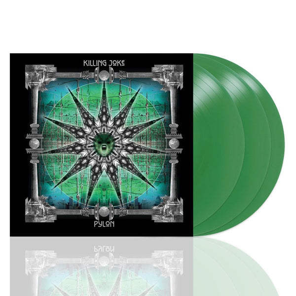 Killing Joke - Pylon - 3 x TRANSPARENT GREEN COLOURED VINYL LP SET