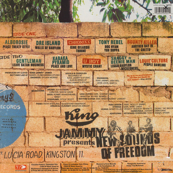 King Jammy ‎– New Sounds Of Freedom VINYL LP