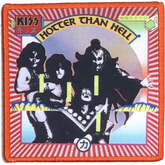 KISS PATCH: HOTTER THAN HELL