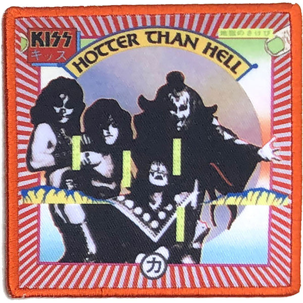 KISS PATCH: HOTTER THAN HELL KISSALBPAT02