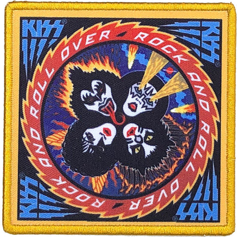 KISS PATCH: ROCK AND ROLL OVER (ALBUM COVER) KISSALBPAT06