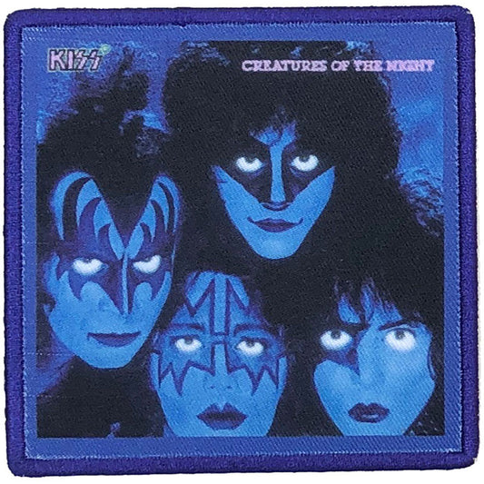 KISS PATCH: CREATURES OF THE NIGHT (ALBUM COVER)