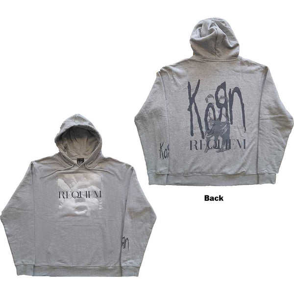 KORN PULLOVER HOODIE: REQUIEM MEDIUM KORNHD15MG02