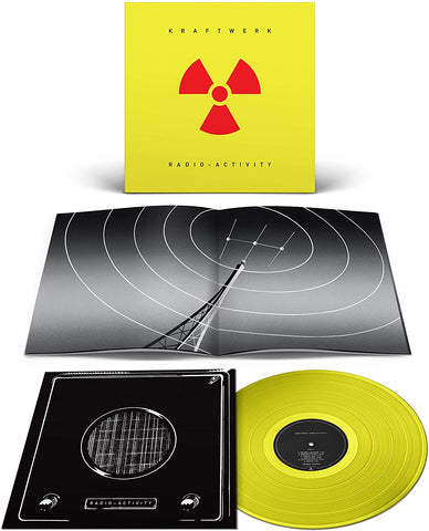 Kraftwerk Radio-Activity TRANSPARENT YELLOW COLOURED VINYL LP