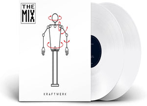 Kraftwerk – The Mix 2 x WHITE COLOURED VINYL LP SET