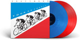 Kraftwerk Tour De France 2 x TRANSLUCENT BLUE & RED COLOURED VINYL LP SET