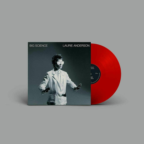 Laurie Anderson Big Science RED COLOURED VINYL LP